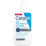 CeraVe Anti-Dandruff Scalp Care Ritual – 2-in-1 Hydrating Shampoo & Conditioner for Calming Daily Self-Care