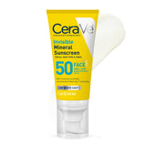 CeraVe Invisible Mineral SPF 50 – Skin-Safe Daily Sun Defense for Sensitive & Acne-Prone Skin