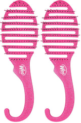Wet Brush Shower Hair Detangler – Thoughtful Birthday Gift for Her, Glitter Hair Brush for Women with Soft IntelliFlex Bristles