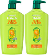 Garnier Fructis Sleek & Shine Conditioner – Paraben-Free Frizz Control for Mindful Shower Wellness Routines