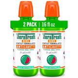 TheraBreath Kids Fluoride Mouthwash, Organic Watermelon and No Alcohol – Safe Anticavity Rinse for Children Who Resist Harsh Adult Formulas