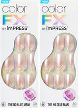 KISS colorFX by imPRESS Press On Nails – No-Glue Nail Kit for Teen Bedroom and School Locker Prep