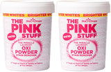 The Pink Stuff Miracle Laundry Oxi Powder for White School Uniforms, Vegan Non Toxic Stain Remover Safe for Kids Clothes, 1 kg