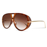 Sunglass Hut Retro Aviators – Outdoor Driving & Cycling Sunglasses, Polarized UV400 Oversized 70s Metal Frame