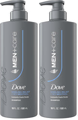 Dove Men+Care Cooling Relief Shampoo – Practical Father’s Day Gift for the Active Dad, 18 fl oz