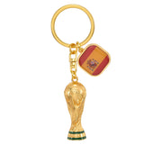 FIFA World Cup 2026 Trophy Keychain – Holiday Stocking Stuffer for World Cup Watch Party Host