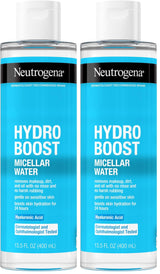 Neutrogena Hydro Boost Micellar Water with Hyaluronic Acid – Clean-Design Skincare Staple for Sensitive Skin, One-Step Cleanser