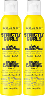 Marc Anthony Strictly Curls Perfect Curl Foam – Streamlined 7-in-1 Curl Care, No Rinse, Clean Formula