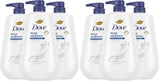 Dove Body Wash Deep Moisture Pump 3 Pack – Creamy Vanilla and Milky Musk Scented Shower for Spa Like Hydration Self Care