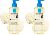 La Roche-Posay Lipikar AP+ Foaming Cleansing Oil – Fragrance-Free Self-Care Essential for Sensitive Skin, Soothing Shower Ritual