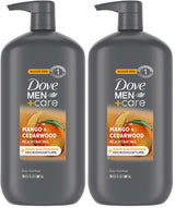 Dove Men+Care Mango + Cedarwood 2-in-1 Wash – One-Bottle Replacement for Separate Face and Body Cleansers, 30 oz