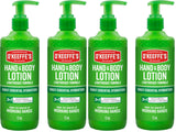 O'Keeffe's Dermatologist-Approved Body Lotion for Sensitive Diabetic Skin, Fragrance-Free 12 oz Pump