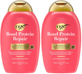 OGX Repair & Protect Bond Shampoo – Premium Bond-Repair Cleanser for Color-Treated Hair, Refined Daily Indulgence 13 fl oz