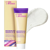 Good Molecules Moisturizing Rich Sunscreen SPF 30 – Reef-Safe Mineral SPF for Beach, Hiking, and Vacation