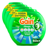 Gain Flings Liquid Pacs – Streamlined Laundry for Uncluttered Utility Closet, Pre-Measured Simplicity
