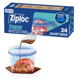 Ziploc Quart Freezer Bags for Family Wellness Routines – Stock Homemade Soups and Stocks with Ease