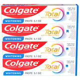 Colgate Total Kids' Toothpaste 4-Pack – Safe Fluoride Cavity & Gingivitis Protection for Family