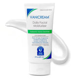 Vanicream Daily Facial Moisturizer with Ceramides and Hyaluronic Acid - Clean Ingredient Daily Hydrator for Uncluttered Vanity Shelf