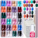 Teenitor Press On Nail Set – Valentine's Day Gift for Girls, Salon-Style Nails at Home