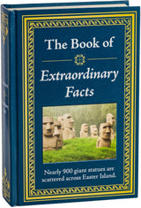 The Book of Extraordinary Facts – Premium Hardcover Display Book for Guest Room Side Tables and Conversation Corners