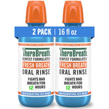 TheraBreath Dentist-Formulated Mouthwash – Free of SLS, Sulfates, Parabens and Dyes for Ingredient-Conscious Adults