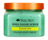 Tree Hut Tangerine Shea Sugar Scrub – High-End Exfoliating Polish with Shea Butter for the Discerning Skincare Connoisseur