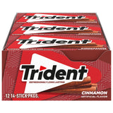 Trident Bubblegum Sugar Free Chewing Gum – Workday Productivity Boost Between Coffee and Lunch, Bulk 168 Count