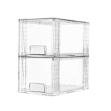 Vtopmart Clear Stackable Drawers for Clutter-Free Pantry Storage, Minimalist Design