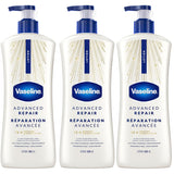 Vaseline Intensive Care Unscented Advanced Repair Body Lotion – Nightly Wind-Down Ritual for Extremely Dry Skin, 20.3 oz