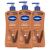 Vaseline Intensive Care Cocoa Radiant Body Lotion – Calming Post-Shower Self-Care Ritual for Dry, Stressed Skin