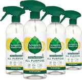 Seventh Generation All Purpose Cleaner – Pet-Safe Kitchen Counter Degreaser for Busy Homes, 23 oz Pack of 4