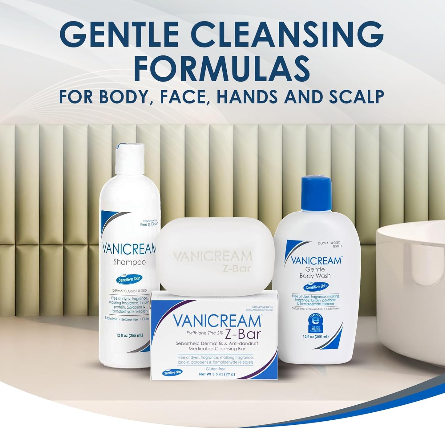 Vanicream Gentle Body Wash – Fragrance-Free Eczema Care for a Mindful Bath Routine