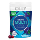 OLLY Men's Multivitamin Gummy – Thoughtful Wellness Gift for Husbands and Dads, Blackberry Flavor