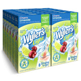 Wyler's Light Singles To Go Powder Packets – Hiking and Backpack Water Flavor, Lightweight Sugar-Free Lemonade Packets for Active Lifestyle