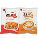 Yopokki Instant Tteokbokki Rice Cakes – Cozy Self-Care Night-In Dinner, Vegan-Certified Korean Comfort Food