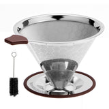 Single-Serve Pour Over Maker – Stainless Steel Brewer That Turns Coffee into a Self-Care Pause