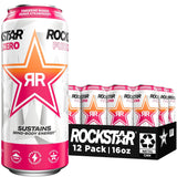Rockstar Pure Zero Energy Drink – Office Desk and Dorm Study Fuel for Late-Night Focus Sessions