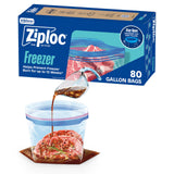 Ziploc Gallon Freezer Bags – Freezer Storage for Kid Portions and Family Leftovers