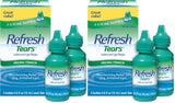 Refresh Tears Artificial Tears for Bedtime Wind-Down Routine, Gentle CMC Hydration for Sensitive Eyes, 2 x 30 mL