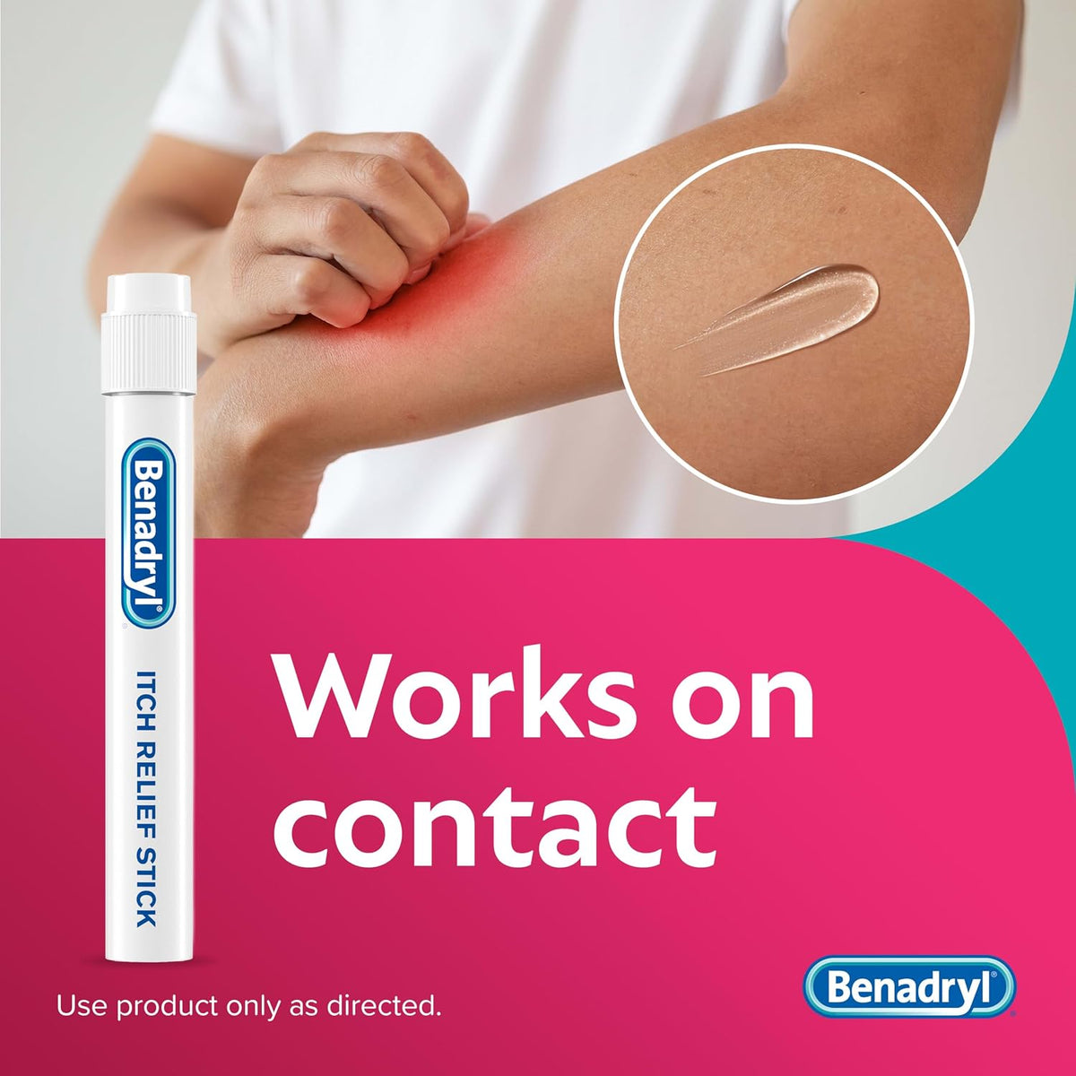 0.1% zinc acetate skin protectant to soothe and guard irritated skin