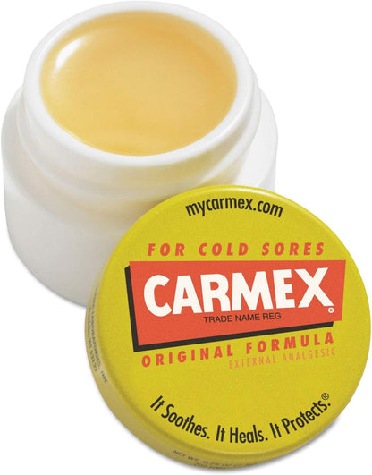 0.25 oz jar in classic carmex form factor