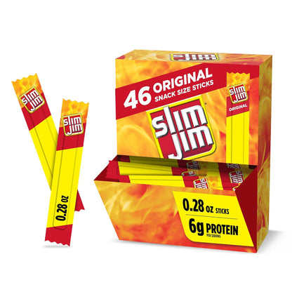 0.28 oz individually wrapped snack-size sticks (46 per box)