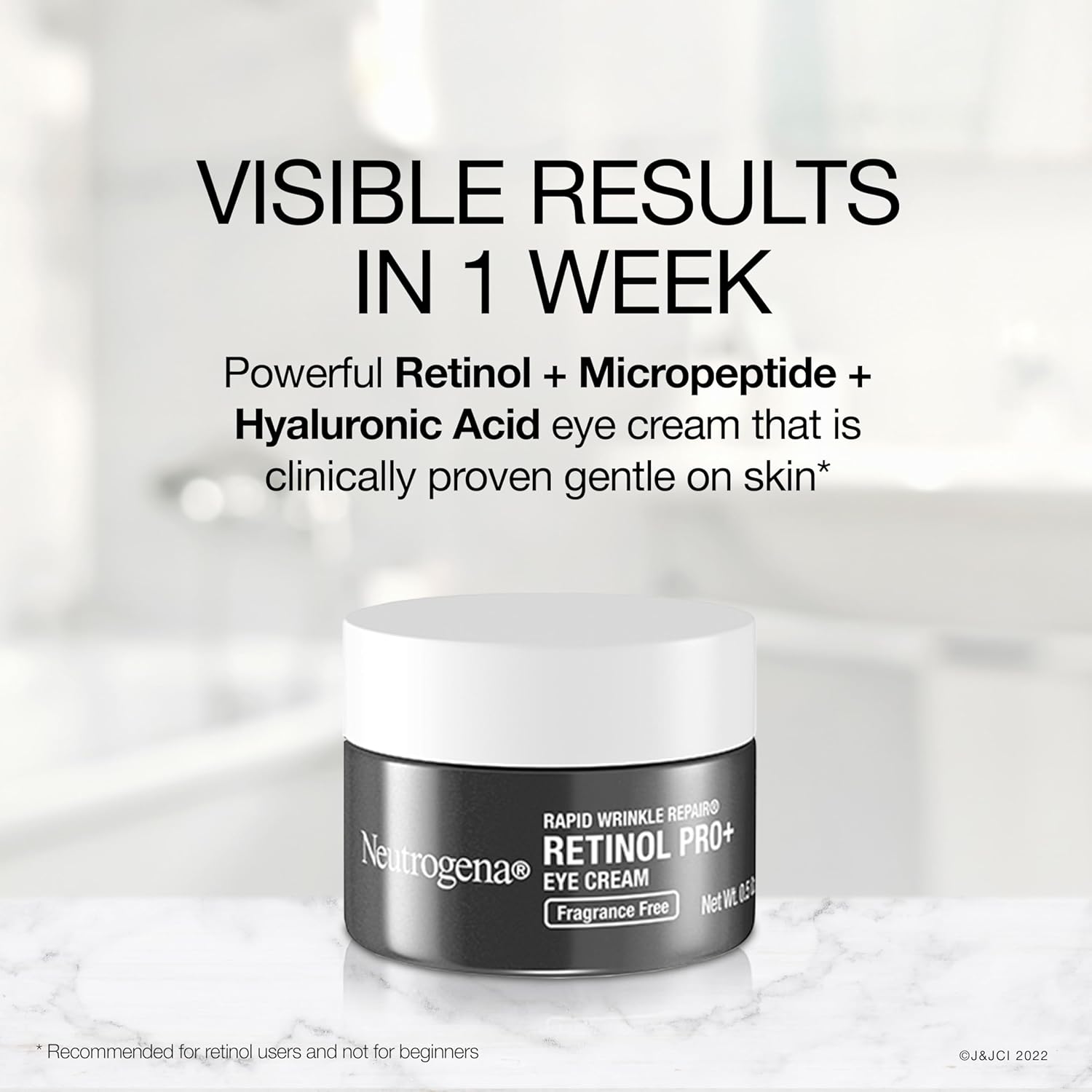 0.5 oz jar format designed for targeted eye-area application