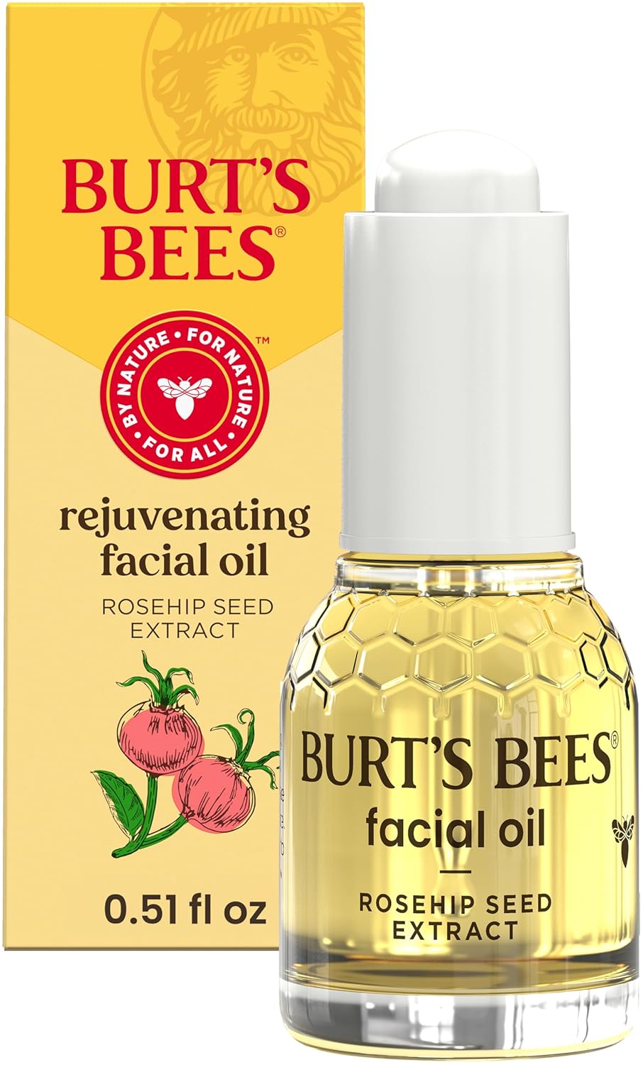 0.51 fl. oz. concentrated facial oil bottle available in pack of 1 or pack of 2