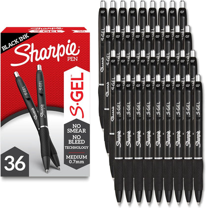 0.7mm medium-point gel ink tip for balanced line weight