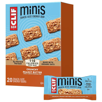 0.99 oz mini portion with 5g protein and 100-110 calories per bar
