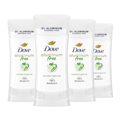 0% aluminum (aluminum-free) deodorant formula