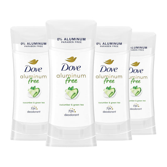 0% aluminum (aluminum-free) deodorant formula