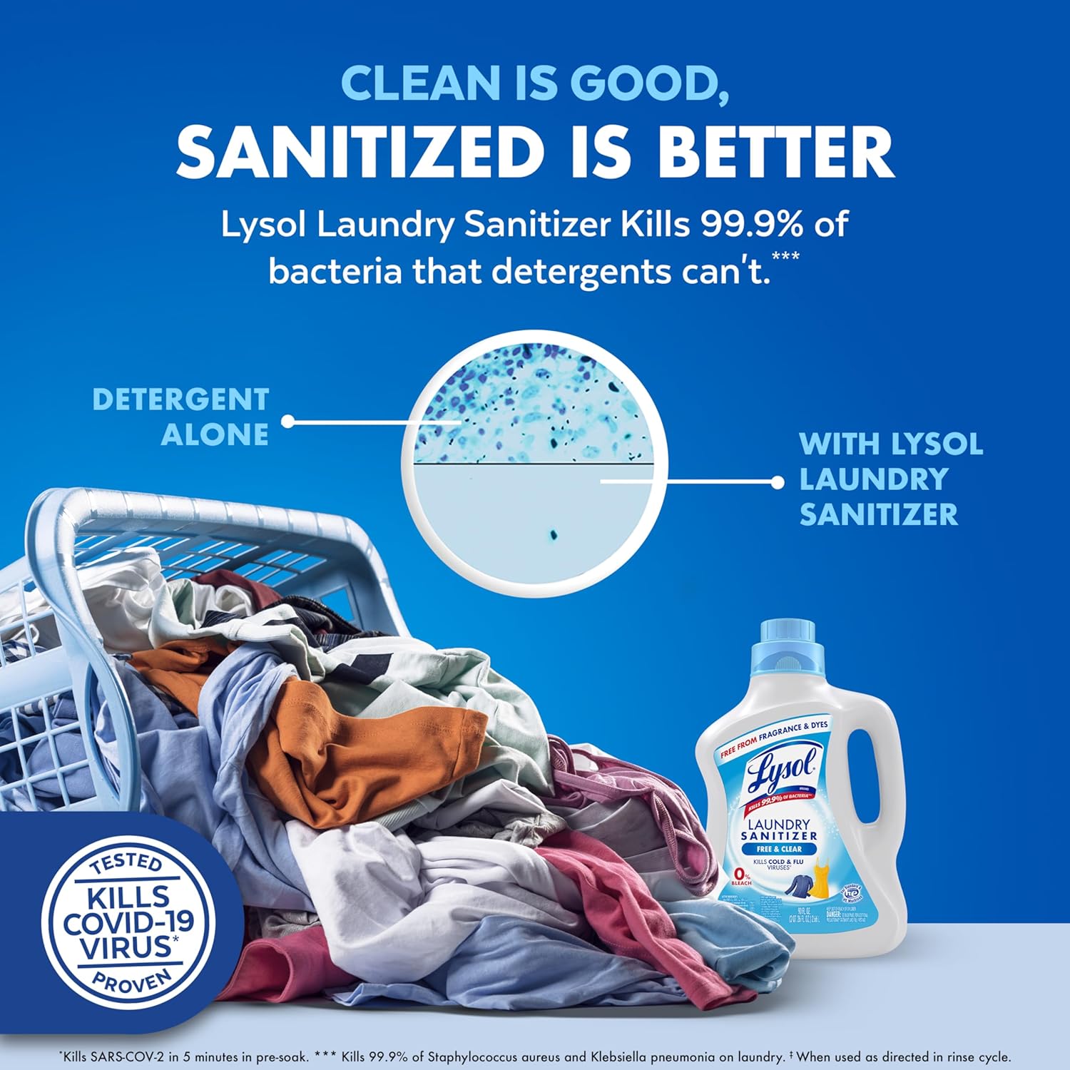0% chlorine bleach — color-safe on whites, colors, and darks
