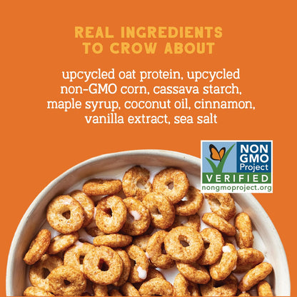 0g refined sugar, sweetened naturally with maple syrup and cinnamon